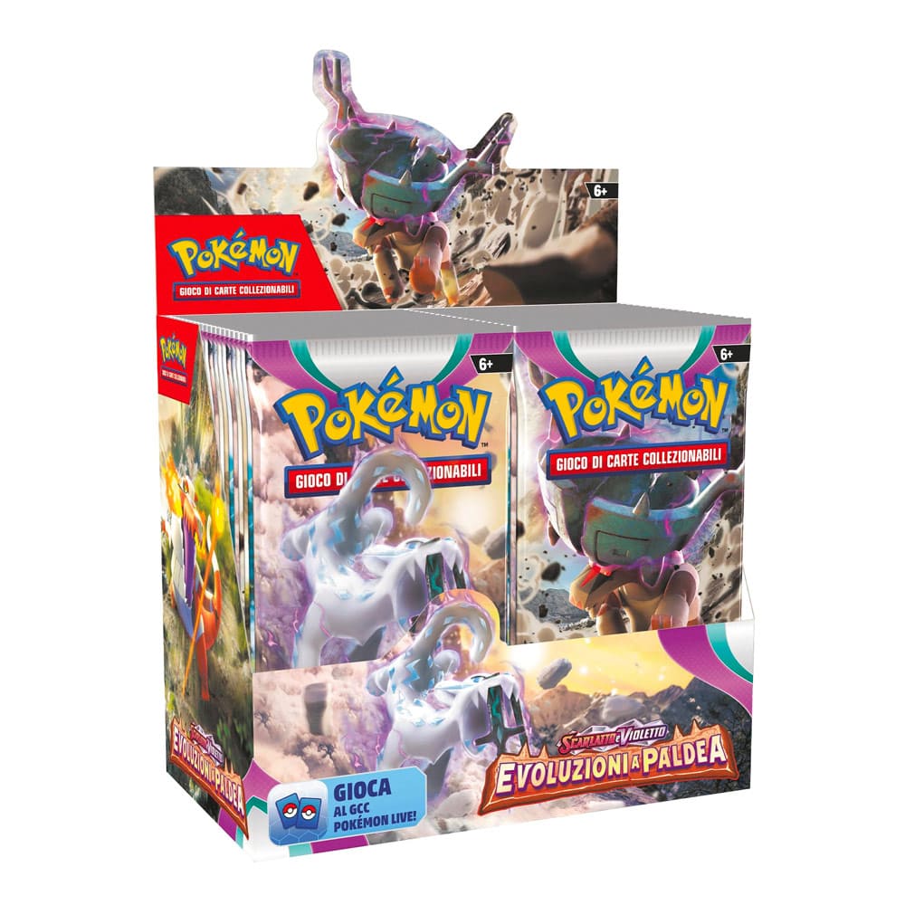Pokemon Scarlatto e Violetto Evoluzioni a Paldea Box Sigillato 36 Buste (ITA)